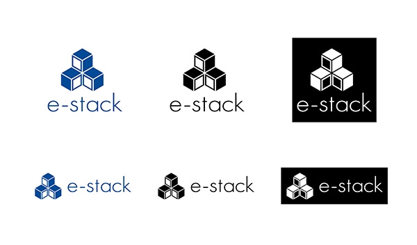 e-stack様 ロゴデザイン